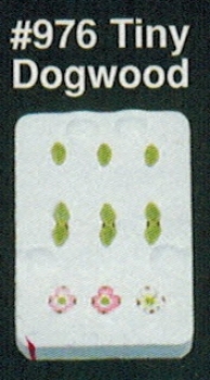 ALBERTAS-Gießform - neu – Mini-Blumen und Blätter im 9er-Set – bis 1,2 cm - USA