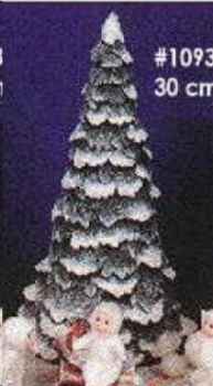 Tannenbaum zum Beleuchten – 16 x 30 cm – Schrühware