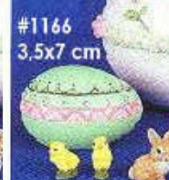 ALBERTAS-Gießform – neu – Eidosen im 2er-Set – je 3,5 x 7 cm