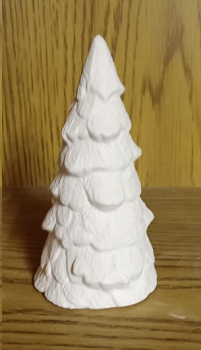 Tannenbaum – 13 cm hoch – Schrühware – Sonderangebot