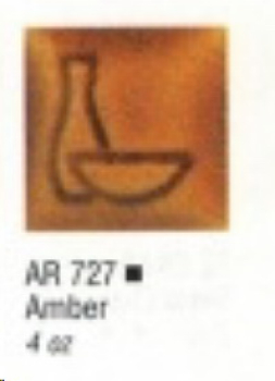 AR-727 – Amber – Gallery Opaque Glaze von DUNCAN – 118 ml – Kegel 06  = 1.015 °C – Altbestand – nicht für Essgeschirr