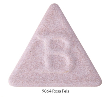 Rosa Fels – seidenmatt - 200 ml – Steinzeug-Glasur von BOTZ - Brennbereich 1.220 bis 1.280 °C