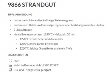 Strandgut – matt – Driftwood – 200 ml – Steinzeug-Glasur von BOTZ