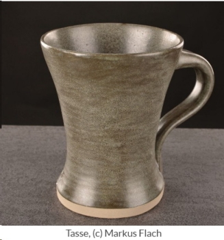 Graubasalt – seidenglänzend – 800 ml – Steinzeug-Glasur von BOTZ - Brennbereich 1.220 bis 1.280 °C