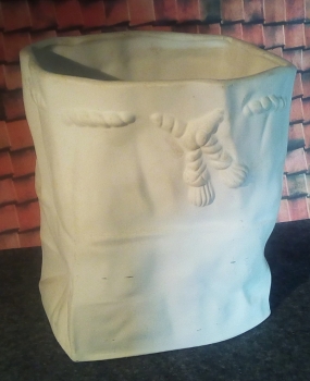 Papiertüte mit Kordel – 18 cm hoch – Schrühware
