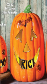 MAYCO-Gießform - neu – Large Slim Pumkin – schlanker Kürbis – groß – 18,4 x 40,6 cm – USA