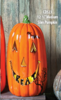 MAYCO-Gießform - neu – Medium Slim Pumkin – schlanker Kürbis – mittelgroß – 16,5 x 31,7cm – USA