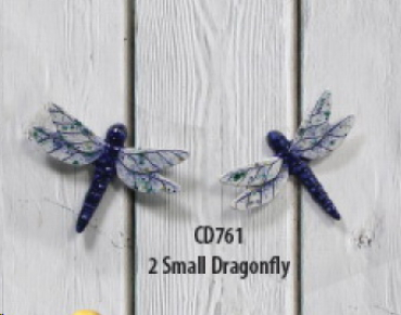 MAYCO-Gießform - neu – Dragonflies – Libellen – small  - im 2er-Set – je 9,6 x 12.7 x 2,2 cm - USA