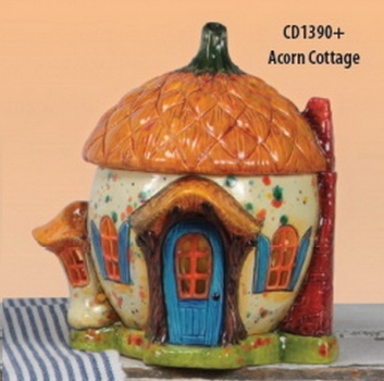 MAYCO-Gießform - neu – Acorn Cottage – Eichelhäuschen – 20 cm hoch – 19 cm breit – 16 cm Ø – USA