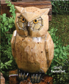 MAYCO-Gießform - neu – Faceted Owl – Eule – 16,5 x 31,1 cm – USA