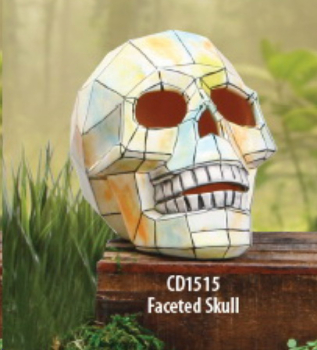 MAYCO-Gießform - neu – Faceted Skull – Totenkopf - Schädel – 19,7 x 11,4 x 14,6  cm – USA