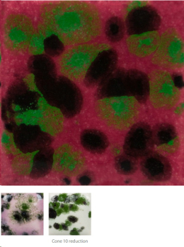CG-1005 – Maroon Lagoon - MAYCO Jungle Gems ® – Kristallglasur – NONTOXIC – 1.000 bis 1.045 °C - Cone 06 bis Cone 05 – 16oz = 472 ml