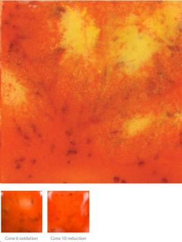 CG-954 – Wildfire –  MAYCO Jungle Gems ® – Kristallglasur – NONTOXIC – 1.000 bis 1.045 °C - Cone 06 bis Cone 05 – 16oz = 472 ml