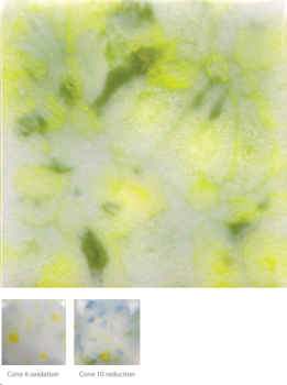 CG-963 – Lemon Lime –  MAYCO Jungle Gems ® – Kristallglasur – NONTOXIC – 1.000 bis 1.045 °C - Cone 06 bis Cone 05 – 16oz = 472 ml