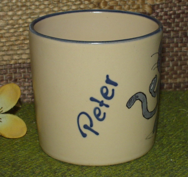 Namenstasse – Becher – Katzenjunge – fester Name: Maximilian