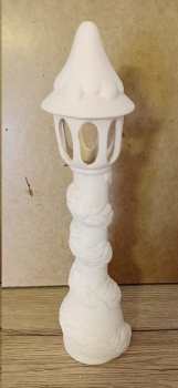 Lampe - Laterne – 30 cm hoch – Schrühware