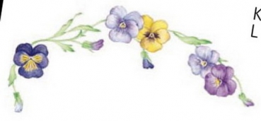 Decal – PANSY – 1/3 X185 mm