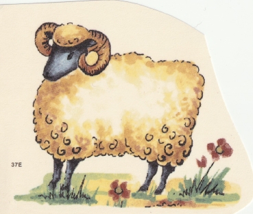 Decal – Schaf – Lamm – 30 x 25 mm