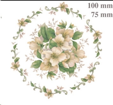 Decal – Blumen – Blossom – 75 mm