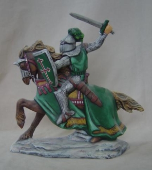 DocHolliday-Gießform - neu – Knight on Horseback – Ritter zu Pferde – 33 cm lang - USA