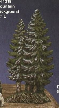 Baumgruppe rechts – 30 cm hoch - Schrühware