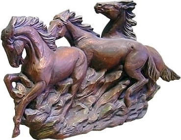 DocHolliday-Gießform - neu – Pferdegruppe – Mustangs – USA