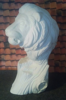 DocHolliday-Gießform - neu – Löwen-Skulptur - Lion Driftwood – 26 x 16,5 cm - USA