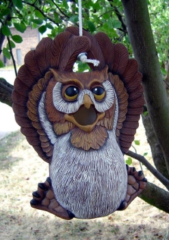 DocHolliday-Gießform - neu – Vogelhaus – Eule – 28 x 21,5 cm – USA