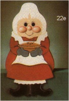 DUNCAN-Gießform - neu – Mrs. Santa Sill-Sitter (für Regal) - USA