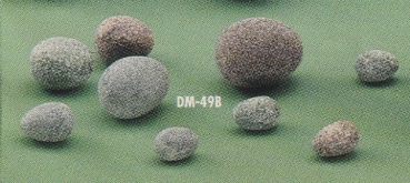 DUNCAN-Gießform - neu – Eier im 9er-Set – Gießloch seitlich zum Legen – bis 4,4 cm - USA