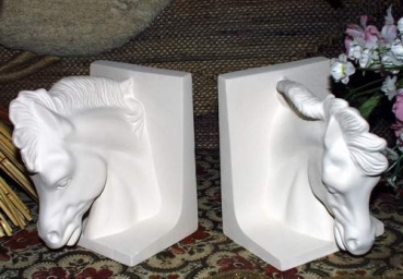 DUNCAN-Gießform - neu – Buchstütze - zierlicher Pferdekopf - 15 x 12 cm - USA