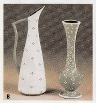 Bud Vases – Vasen im 2er-Set – 14 und 17 cm hoch – Schrühware