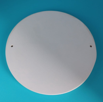 Runde Platte / Türschild – sehr massiv – auf Wunsch mit Bohrlöchern – 20 cm Ø – Schrühware