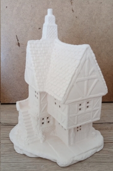Village Toy Shop – 16 x 20 cm – ausgeschnitten zum Beleuchten – Schrühware