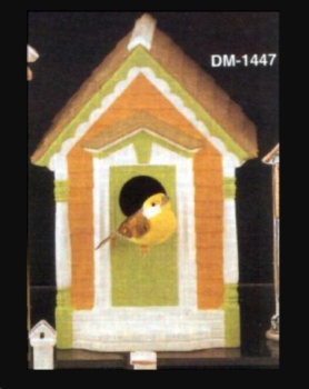 DUNCAN-Gießform - neu – Viktorianisches Vogelhaus – 25 cm hoch – USA