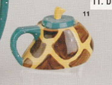 DUNCAN-Gießform - neu – Wonky Sugar Bowl – schiefe Zuckerdose – 10,16 cm hoch – 14 cm lang – 8,9 cm  breit - USA
