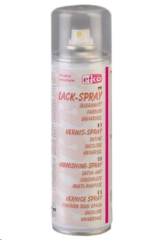 EFCO-Lackspray – farblos seidenmatt – 300 ml – Ersatz für die Versiegler von DUNCAN – SS-332 / 334 / 341