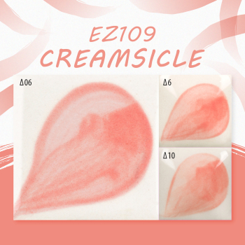 EZ-109 – Creamsickle – EZ Stroke – 29,5 ml - Unterglasurfarbe von DUNCAN / MAYCO – NONTOXIC – 1.000 bis 1.305 °C - Cone 06 bis Cone 10 – 1,25 oz = 37 ml