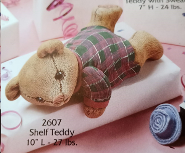 Regalteddy - 25 cm lang - Schrühware