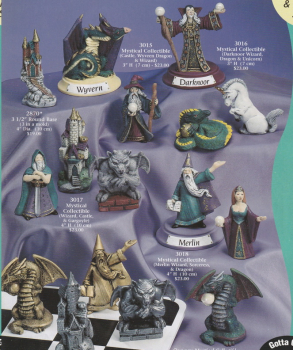 Preview: Mystik-Miniaturen im 12er-Set – bis 10 cm hoch – Schrühware Preview: Mystik-Miniaturen im 12er-Set – bis 10 cm hoch – Schrühware