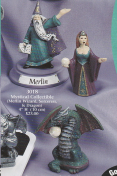 Preview: Mystik-Miniaturen im 3er-Set – bis 10 cm hoch – Zauberer – Drache – Zauberin – Schrühware Preview: Mystik-Miniaturen im 3er-Set – bis 10 cm hoch – Zauberer – Drache – Zauberin – Schrühware