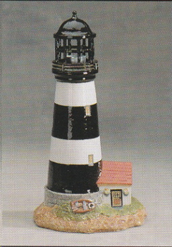 Leuchtturm – 43 cm hoch – nicht ausgeschnitten – Schrühware