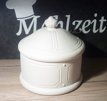 Gebäckdose mit Deckel – 18 cm Ø - 20 cm hoch inkl. Deckel - Schrühware