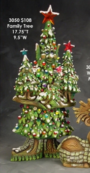 ClayMagic-Gießform - neu – Family Tree - 45 cm hoch – 24 cm breit – USA