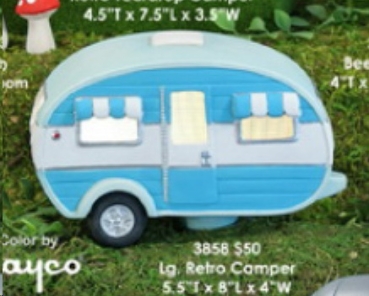 ClayMagic-Gießform - neu – Large Retro Camper – großer Camper – 14 x 20 x 10 cm – USA