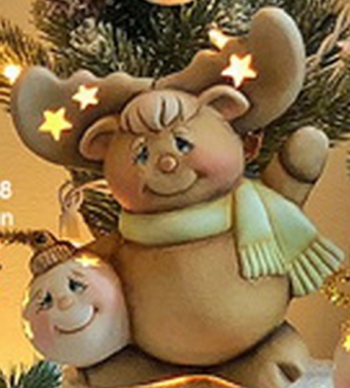 ClayMagic-Gießform - neu – Small John Moose – Elch John – 15,9 x 14 cm - USA