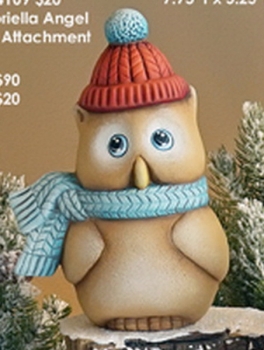 ClayMagic-Gießform - neu – Hootie Hoo Owl – Eule – USA
