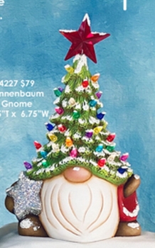 ClayMagic-Gießform - neu – Tannenbaum Gnome – 23,5 x 17,1 cm – USA