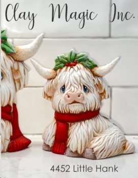 ClayMagic-Gießform - neu – Little Hank w/Holly – 14 x 14,6 cm – USA