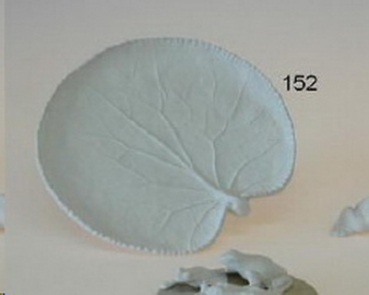 Gießform – neu – Seerosenblatt – Schwimmform – 2,5 cm hoch – 14 cm Durchmesser – auch zur Herstellung von Schwimmkeramiken